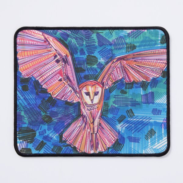 Item preview, Barn Owl in Flight  designed and sold by Gwenn Seemel.