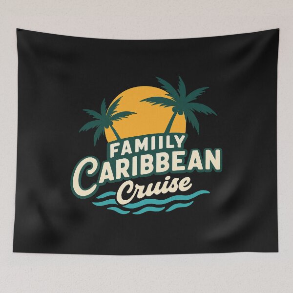 Item preview, Family Caribbean Cruise T-Shirt: [Unique Design Theme/Descriptor] | Matching [Year] Vacation Apparel designed and sold by Clothesbest.