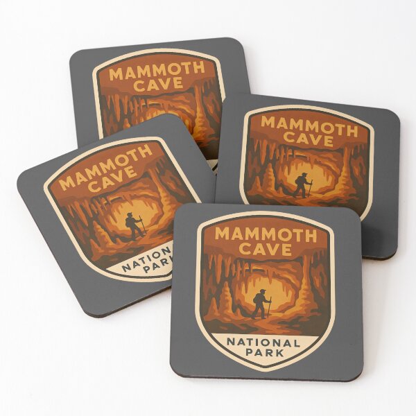 Item preview, Vintage American National Park Print: Mammoth Cave designed and sold by PinUpPizzazz.