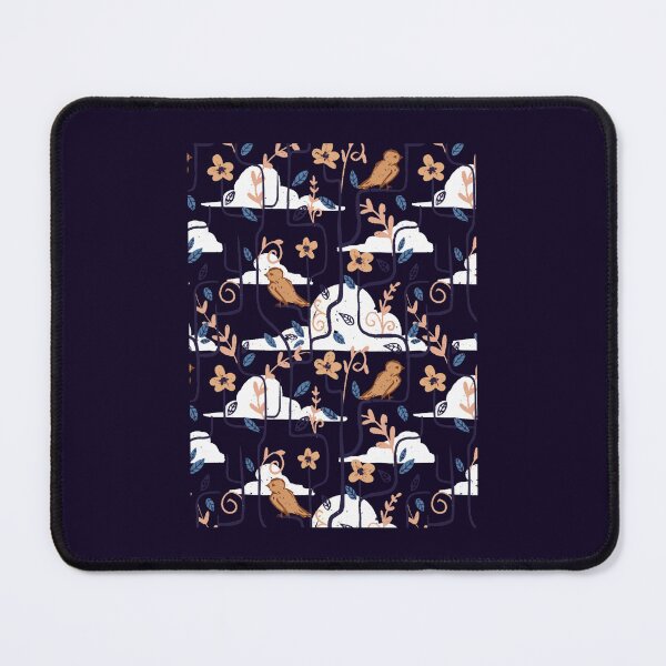 Item preview, Birds and Leaves - Seamless Pattern designed and sold by ChameleonDirk.