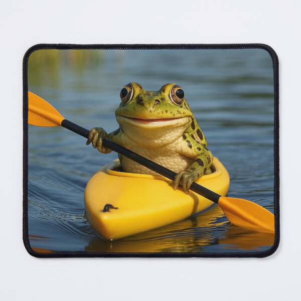 Item preview, Kayaking Frog designed and sold by Tridentulus.