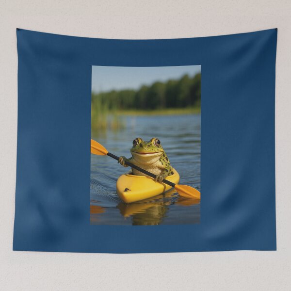 Item preview, Kayaking Frog designed and sold by Tridentulus.