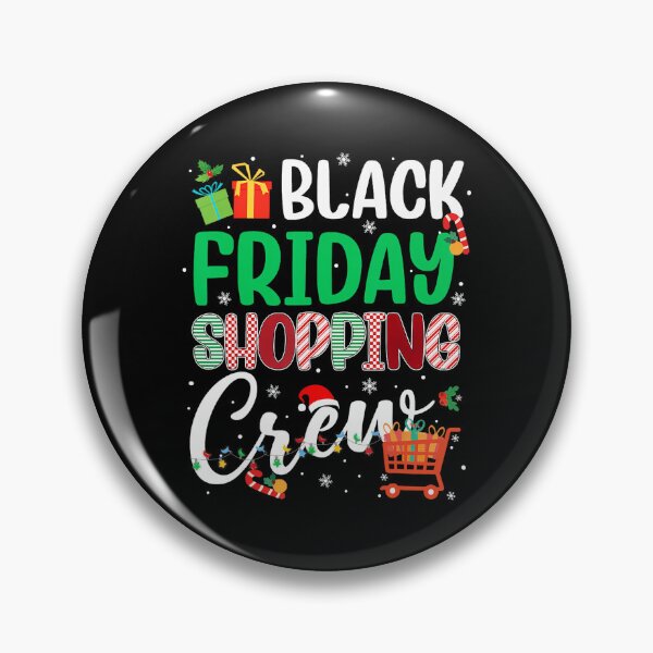 Item preview, Friday Black Funny Shopping Sale 2025 Happy Holiday Christmas designed and sold by Kraigsarina.