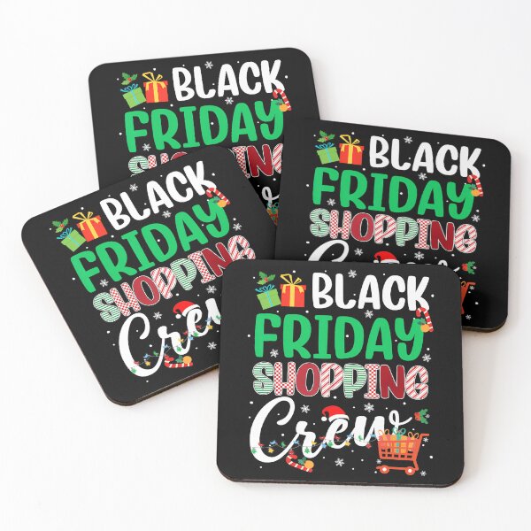 Item preview, Friday Black Funny Shopping Sale 2025 Happy Holiday Christmas designed and sold by Kraigsarina.