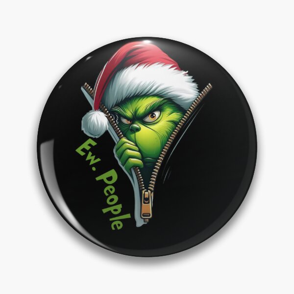 Item preview, Grinch Ew People Funny Christmas Anti-Social Holiday designed and sold by NoemiDonaldson.