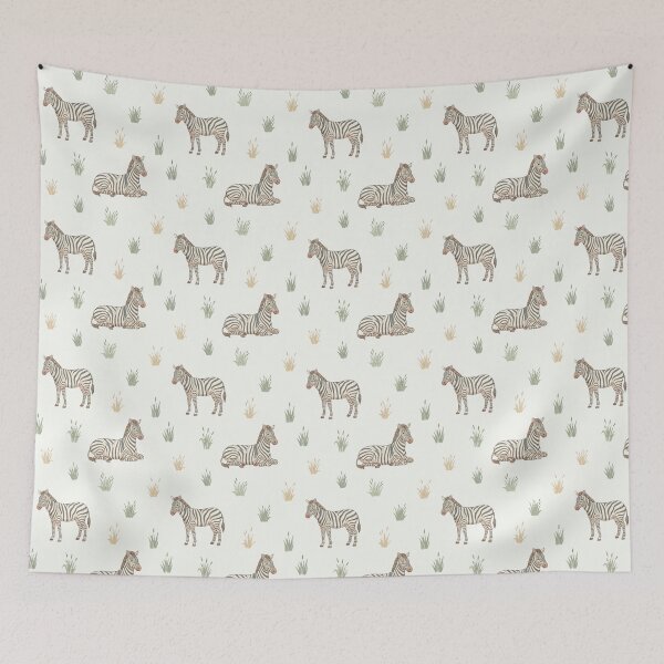 Item preview, Whimsical Wildlife - Zebra designed and sold by KaiaCoDesigns.