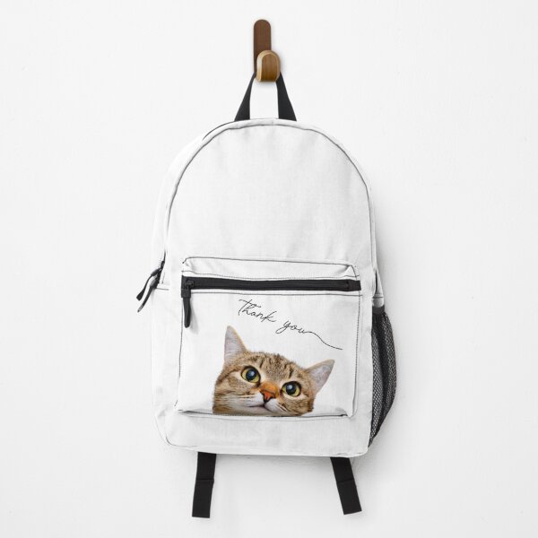 Item preview, Up-Close Cat's Big-Eyed "Thank You" designed and sold by Naturich.