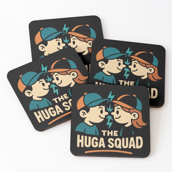 Item preview, The Huga Squad — Teamwork Power-Up Design designed and sold by AlvixVerse.