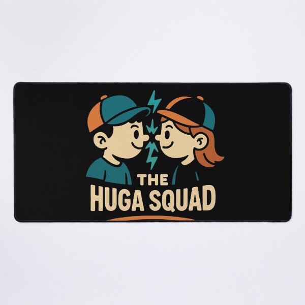 Item preview, The Huga Squad — Teamwork Power-Up Design designed and sold by AlvixVerse.