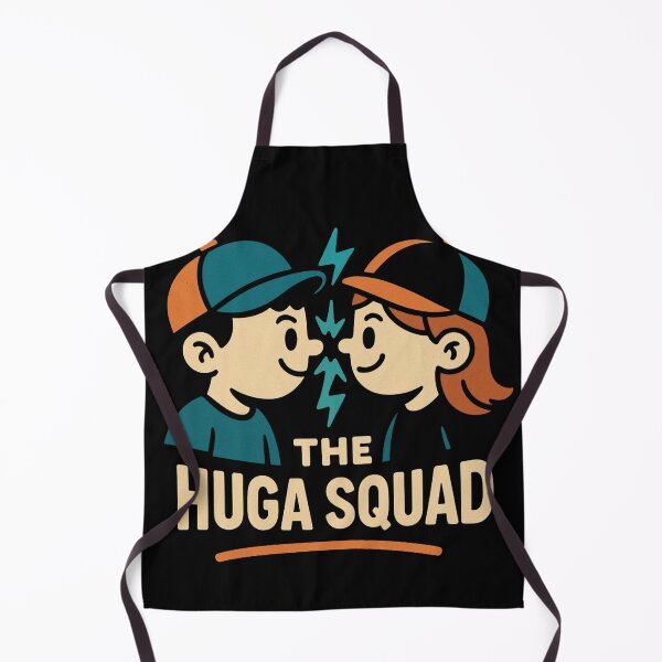Item preview, The Huga Squad — Teamwork Power-Up Design designed and sold by AlvixVerse.