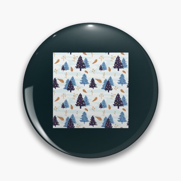 Item preview, Winter Forest - Seamless Pattern designed and sold by ChameleonDirk.