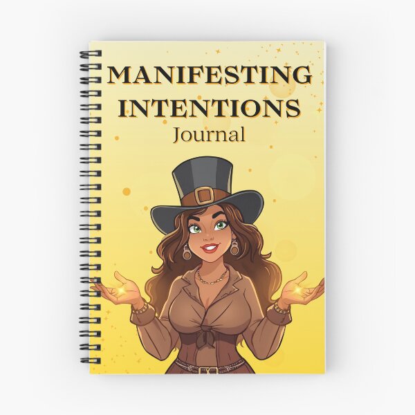 Item preview, Manifesting Intentions Journal designed and sold by The Digital Collaboration .