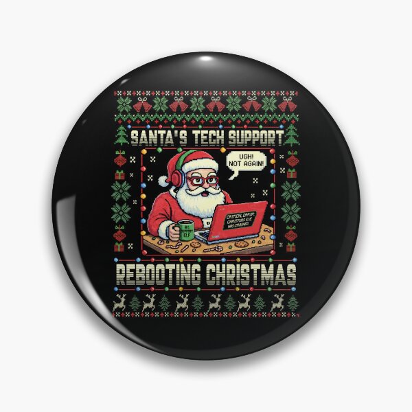 Item preview, Santa's Tech Support: Rebooting Christmas  designed and sold by MackenzieBin.