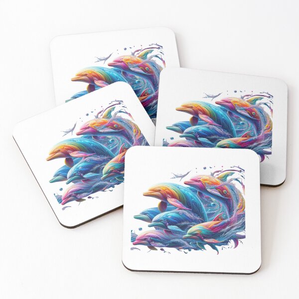 Item preview, Glowing Dolphin Art designed and sold by GloriousArtSKD.