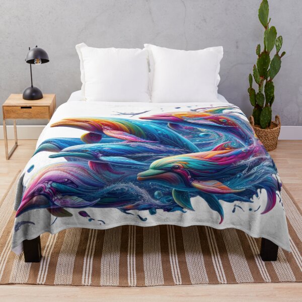 Item preview, Glowing Dolphin Art designed and sold by GloriousArtSKD.