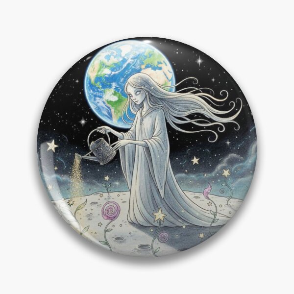 Item preview,  "Moonlight Gardener" designed and sold by Vibepop.store.