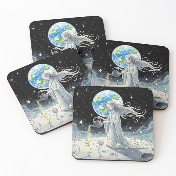 Item preview,  "Moonlight Gardener" designed and sold by Vibepop.store.
