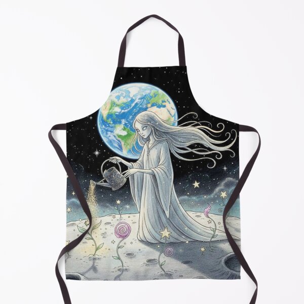Item preview, "Moonlight Gardener" designed and sold by Vibepop.store.