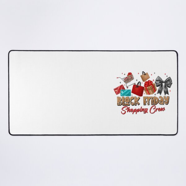 Item preview, Shopping Holiday 2025 Happy Christmas Sale Friday Funny Black designed and sold by Kraigsarina.