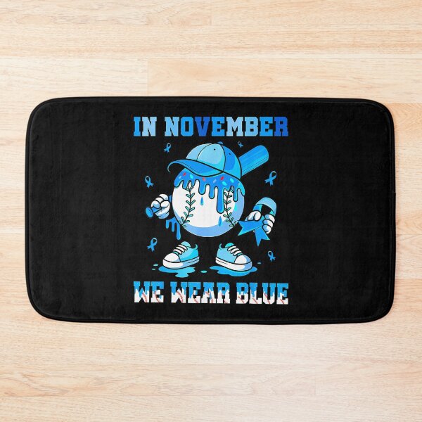 Item preview, Vintage Bow Style Blue November Quote Month Support designed and sold by Williammarger.