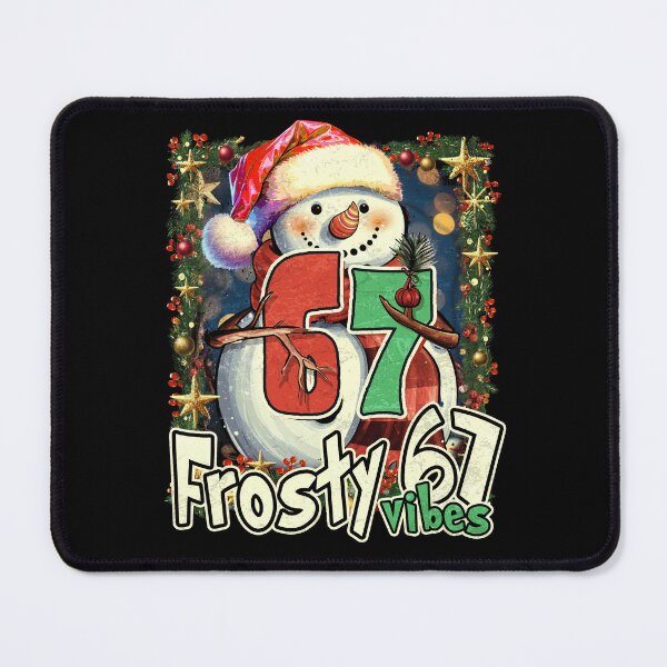 Item preview, Frosty Vibes 67 snowman designed and sold by MackenzieBin.