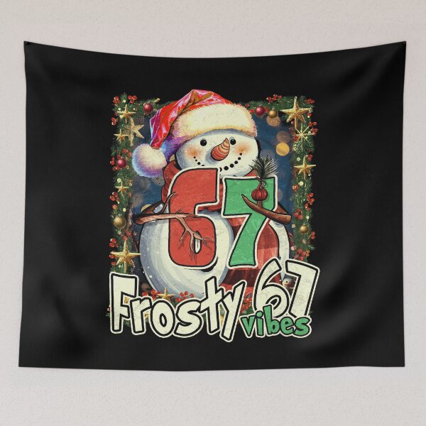 Item preview, Frosty Vibes 67 snowman designed and sold by MackenzieBin.