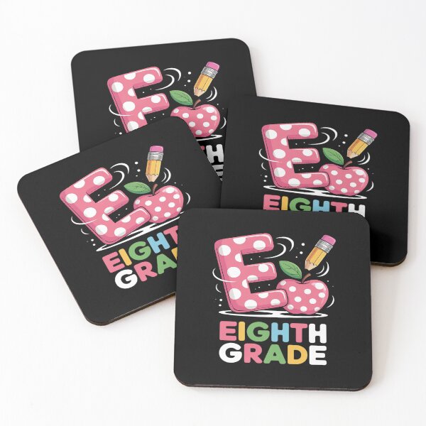 Item preview, E Is For Eighth Grade Teacher Pencil Apple Back To School designed and sold by August4Laughs25.