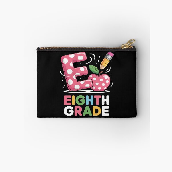 Item preview, E Is For Eighth Grade Teacher Pencil Apple Back To School designed and sold by August4Laughs25.