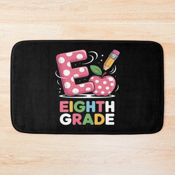 Item preview, E Is For Eighth Grade Teacher Pencil Apple Back To School designed and sold by August4Laughs25.