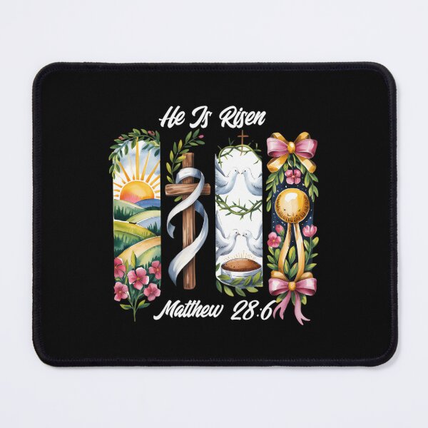 Item preview, the Christianity his dead to resurrection used especially being Christ, crucified. the during is Jesus after in Easter, celebrate of It resurrection commonly from commemorating designed and sold by JUSchallerArt.