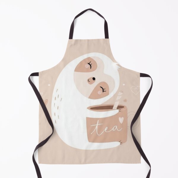 Item preview, Cute Sloth Hugging Tea Cup – Cozy Minimalist Illustration designed and sold by anandsiva2703.