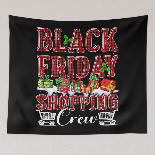 Item preview, Black 2025 Funny Sale Friday Happy Christmas Shopping Holiday designed and sold by Kraigsarina.