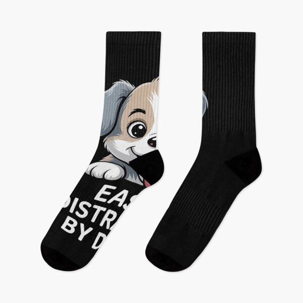Item preview, Easily Distracted By Dogs Dog Lover designed and sold by August4Laughs25.