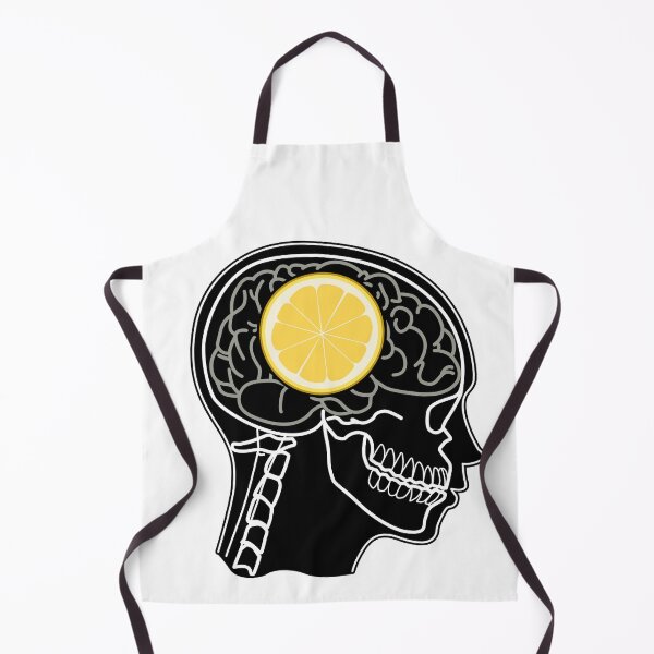Item preview, Funny X-ray Lemon on Brain Design designed and sold by Jaudaux Designs.