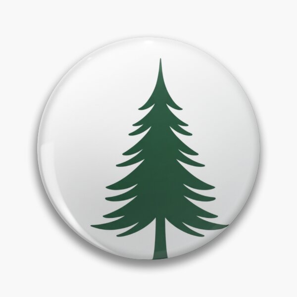 Item preview, Evergreen Serenity: Minimalist Forest Pine Tree Silhouette designed and sold by MonaRose_Art.