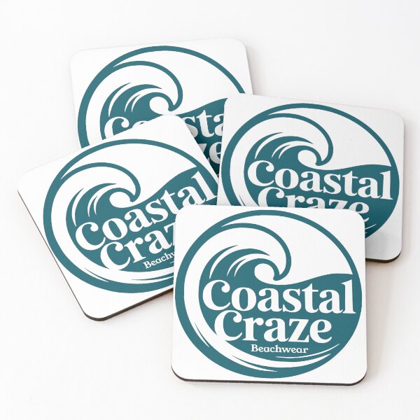 Item preview, Coastal Craze Beachwear Logo designed and sold by CoastalCraze.