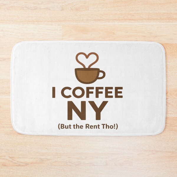 Item preview, I Coffee NY (But the Rent Tho!) – New York Holiday Coffee Vibes designed and sold by Globalcitytees.