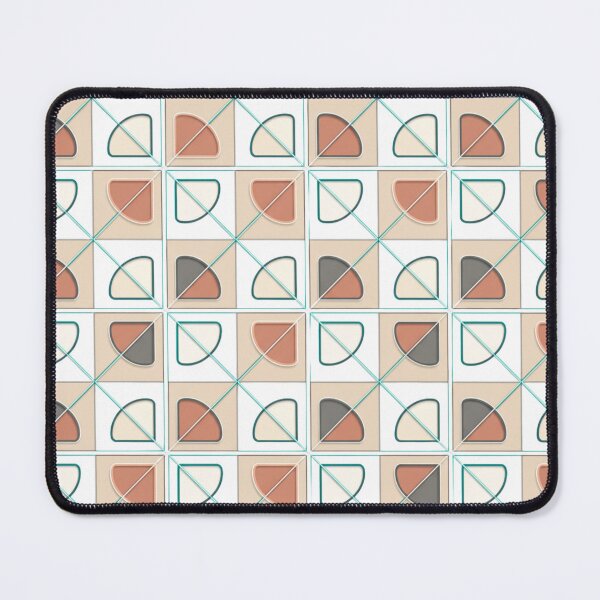 Item preview, "Mid-Century Modern Tile Revival: Geometric Seamless Pattern" designed and sold by MonaRose_Art.