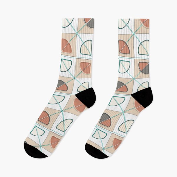 Item preview, "Mid-Century Modern Tile Revival: Geometric Seamless Pattern" designed and sold by MonaRose_Art.