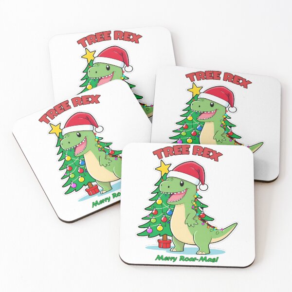 Item preview, Tree Rex | Funny Christmas Dinosaur Pun Design designed and sold by PixelForgeX.