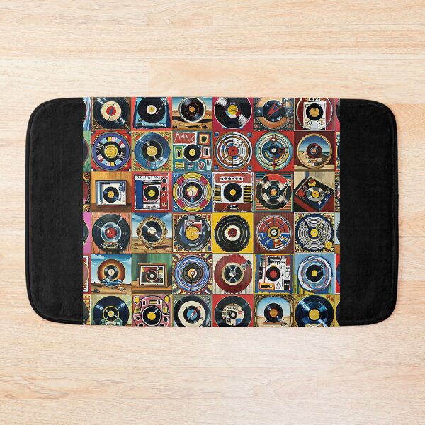 Artikelvorschau, Vintage-Schallplatten-Cover-Collage entworfen und verkauft von ReflexSix.