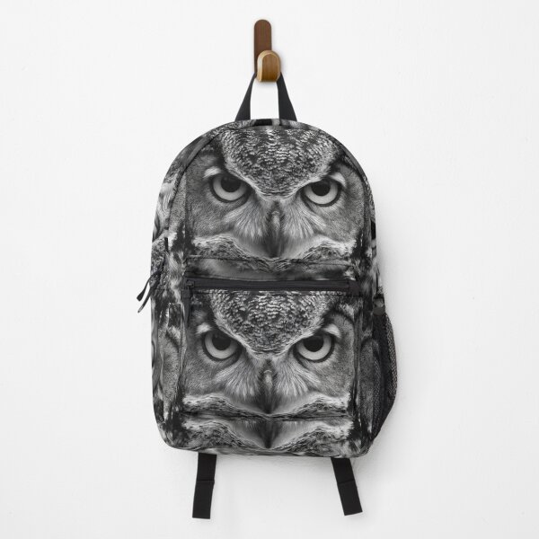 Item preview, Intense Stare of a Great Horned Owl designed and sold by Savannah Gibbs.