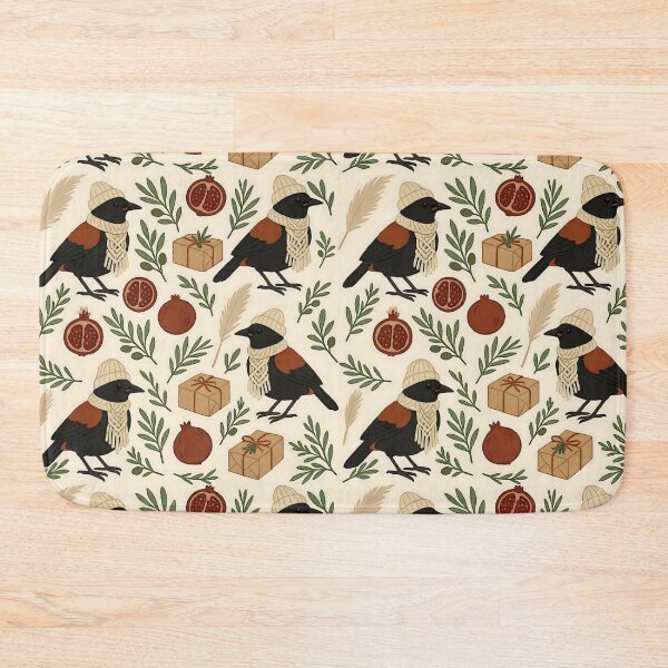 Item preview, Tīeke Winter Woolies Pattern (NZ Saddleback) designed and sold by MvuuStudio.