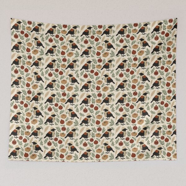 Item preview, Tīeke Winter Woolies Pattern (NZ Saddleback) designed and sold by MvuuStudio.