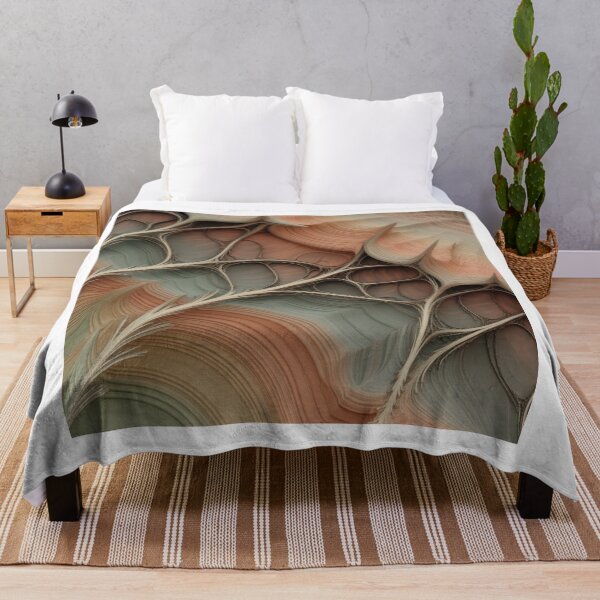 Item preview, Fractal Organic Earth Veil in Layered Strata designed and sold by Bilikaru.