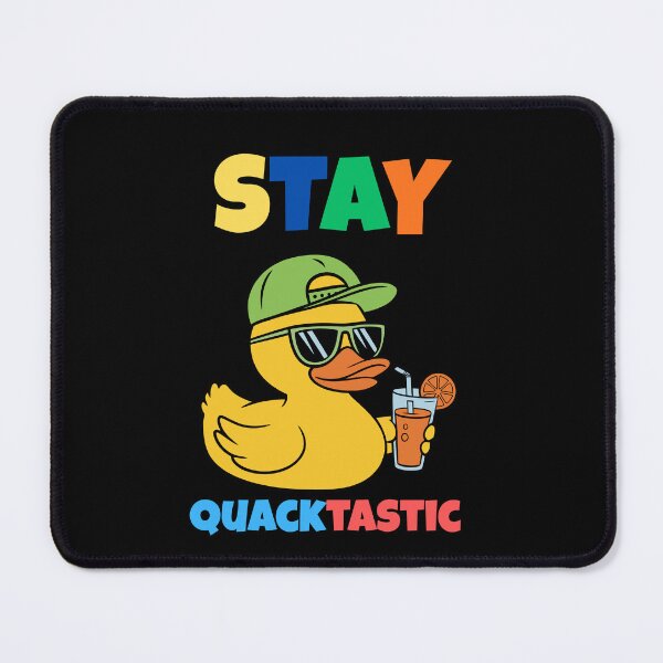 Item preview, Stay Quacktastic - Cool Retro Funny Duck with Sunglasses and Juice designed and sold by SaadArtCo.