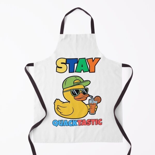 Item preview, Stay Quacktastic - Cool Retro Funny Duck with Sunglasses and Juice designed and sold by SaadArtCo.