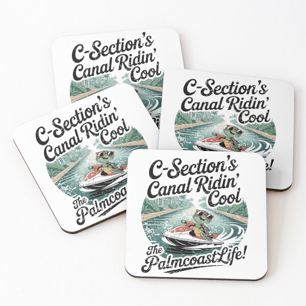 Item preview, Palm Coast Life - Canal Ridin' designed and sold by CoastalCraze.