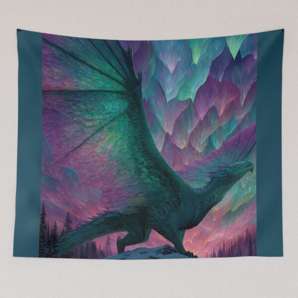 Item preview, Aurora Wyrm Ascending designed and sold by ArgentoArt.