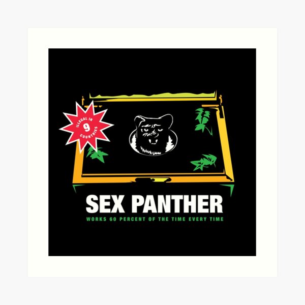 Men's Cologne Sex Panther Perfume Anchorman Quote Sex Panther